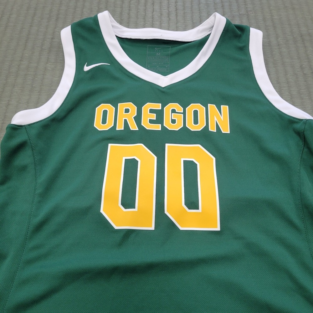Nike Oregon Ducks Crossover Basketball Jersey Women's M CQ4356 Green White - Picture 6 of 7